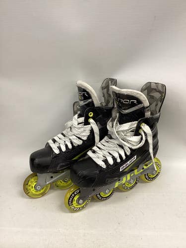 Used Bauer X3 Roller Hockey Skates Black Senior 6 11851-S000043159