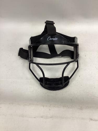 Used Champion Sports FIELDERS MASK BB/SB Fielders Mask Black One Size 11851-S000043255