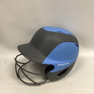 Used Easton GHOST MATTE Batting Helmet w/Mask Sky Blue L/XL 11851-S000043218