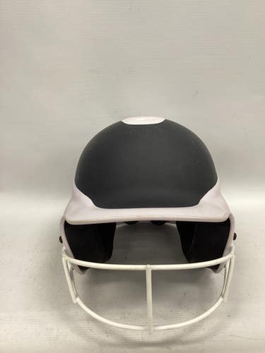 Used RIP-IT HELMET W/ MASK Batting Helmet w/Mask White And Black S/M 11851-S000043204
