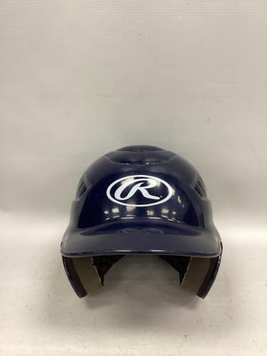 Used Rawlings RCFH Batting Helmet No Mask Navy Blue MD 11851-S000043206