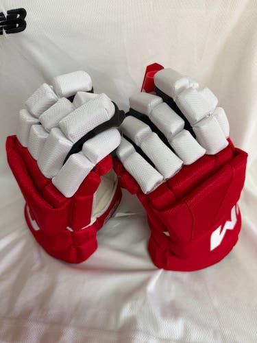 Detroit Red Wings Stadium Gloves Pro Stock (New)