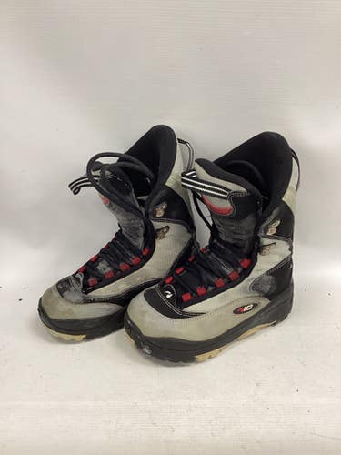 Used K2 SONIC CV Boys Snowboard Boots Grey Junior 05 11851-S000043178