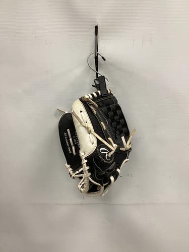 Used Rawlings HIGHLIGHT SERIES BB/SB Glove LH Throw Black 12" 11851-S000043181