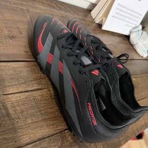 Black Men's Size M 10.0 (W 11.0) Adidas Cleats (New) Pros