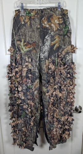 Scent Blocker Pants Camo 3D Real Leaf Mossy Oak Scentek Size: L Outdoor Hunting
