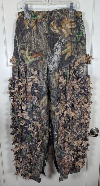 Scent Blocker Pants Camo 3D Real Leaf Mossy Oak Scentek Size: L Outdoor Hunting