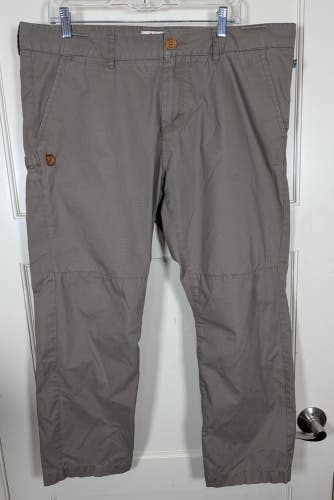 Fjallraven G-1000 Men's Pants Tag Size: 40 - 39x27 Double Knee Cargo Hike