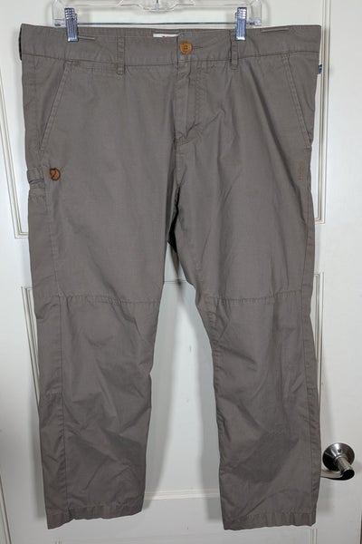 Fjallraven G-1000 Men's Pants Tag Size: 40 - 39x27 Double Knee Cargo Hike