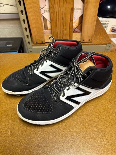 Men's New Balance Mid Metal Cleats, Men's Size 12.5
