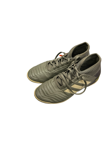 Used Adidas Soccer Indoor Shoes Black Junior 03.5 11682-S000080404