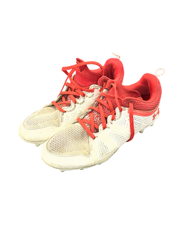 Used Under Armour Youth FB Cleats White Youth 07.0 11682-S000092537