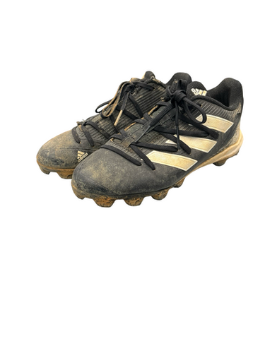 Used Adidas ADIZERO BB/SB Cleats Black Junior 05 11682-S000096416