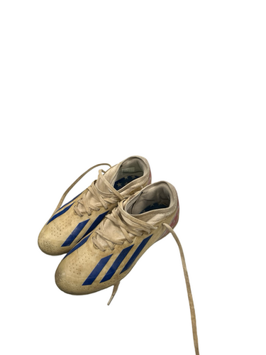 Used Adidas Soccer Cleats White Junior 03.5 11682-S000102823