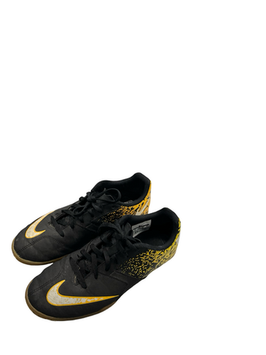 Used Nike Soccer Indoor Shoes Black Junior 04 11682-S000118596