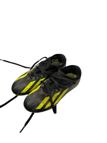 Used Adidas Soccer Cleats Black Junior 01.5 11682-S000118771