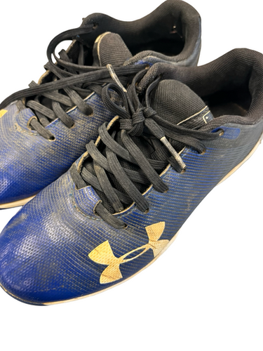 Used Under Armour BASEBALL 2 BB/SB Cleats Royal Blue Junior 02 11682-S000127365