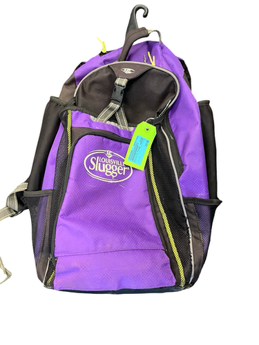 Used Louisville Slugger BACKPACK BB/SB Player Backpack Purple 11682-S000127366