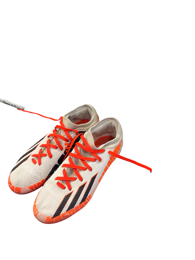 Used Adidas Soccer Cleats White Junior 04 11682-S000127471