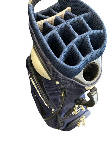 Used Titleist 14 WAY CART BAG Mens Cart Bag Navy Blue 11682-S000127495