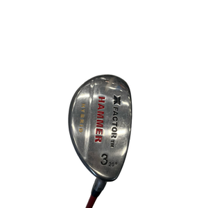 Used X FACTOR HAMMER 3/20 Mens Hybrid Club RH 3 Hybrid 11682-S000127499