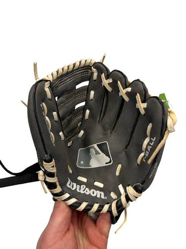 Used Wilson TBALL BB/SB Glove T-ball Black 9" 11682-S000127535