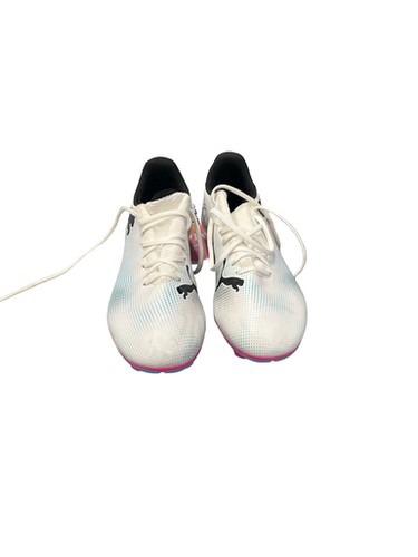 Used Puma Soccer Cleats White Senior 9 11682-S000124940