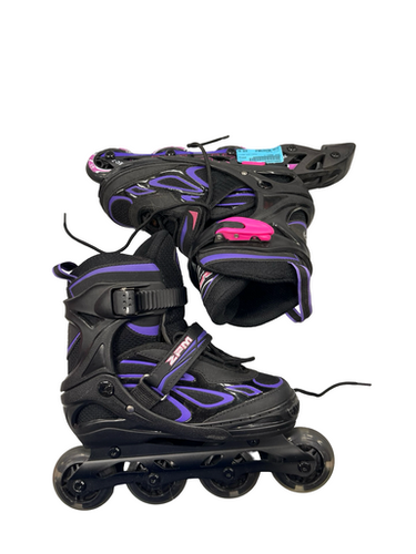 Used ZPM ABEC-7 Junior Rec Fitness Skates Black Adjustable 11682-S000124946