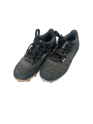 Used Under Armour BASEBALL BB/SB Cleats Black Youth 12.0 11682-S000126621