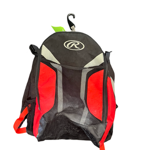 Used Rawlings BACKBAG BB/SB Player Backpack Red 11682-S000126677