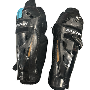 Used Easton SHIN GUARDS Junior Shin Guards Black 11" 11682-S000126672