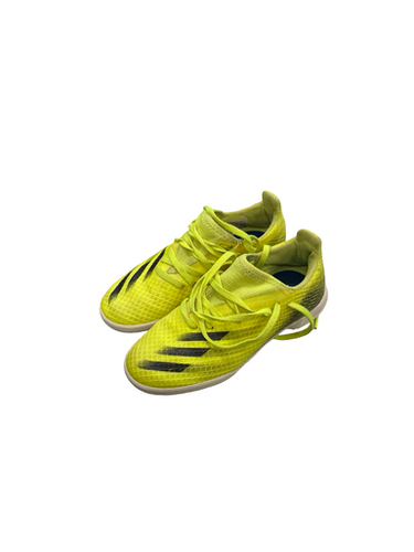 Used Adidas Soccer Indoor Shoes Yellow Junior 01 11682-S000112697