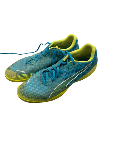 Used Puma Soccer Indoor Shoes Royal Blue Senior 7 11682-S000115439