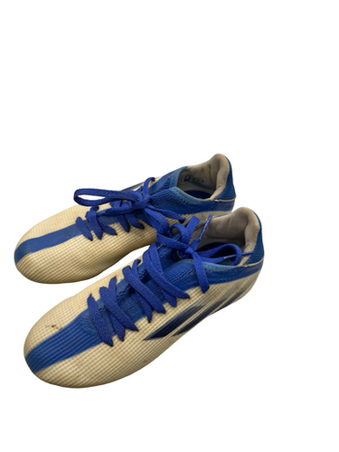 Used Adidas Soccer Cleats White Junior 02 11682-S000122077