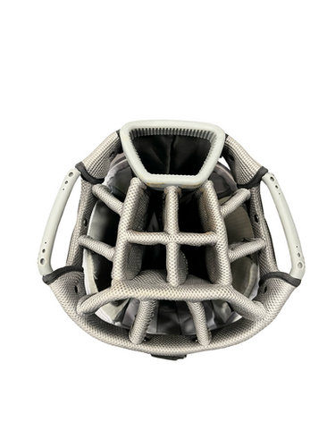 Used Callaway 14 WAY CART BAG Mens Cart Bag White 11682-S000127222