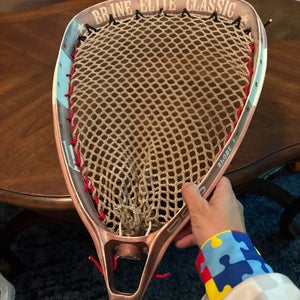 Brine Used Stringing Goalie Head (Used) vintage