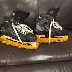 2024 Bauer Elite Hockey Goalie Skates Regular Width 9 (Used)