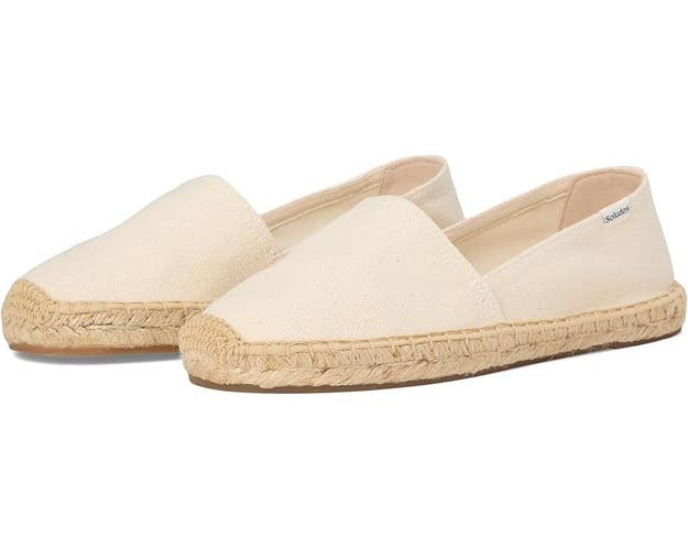 Soludos The Original Dali Loafer Women's US 7-7.5 Natural Comfort Shoes DDR2543