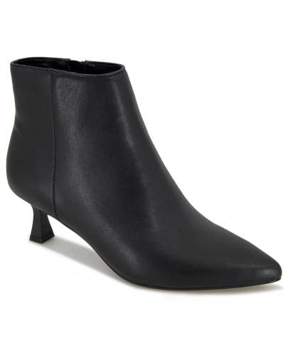 Kenneth Cole Reaction Bexx Boots Women's US 9.5 Black Kitten Heel Bootie RHS7590
