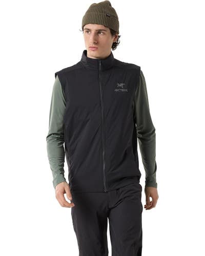 Arc'teryx Atom Vest Men's 2XL Black Full Zip Insulated Mock Neck Outdoor DDR2890