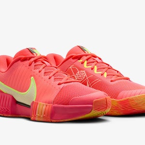 Nike Zoom Challenge FQ4155-800 Womens Hyper Orange Volt Pickleball Shoes RHS7647