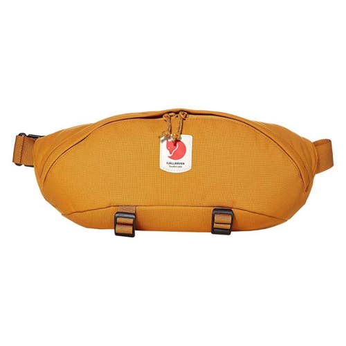 Fjallraven Ulvo Hip Fanny Pack Unisex Large Red Gold Adjustable Hip Belt DDR2184