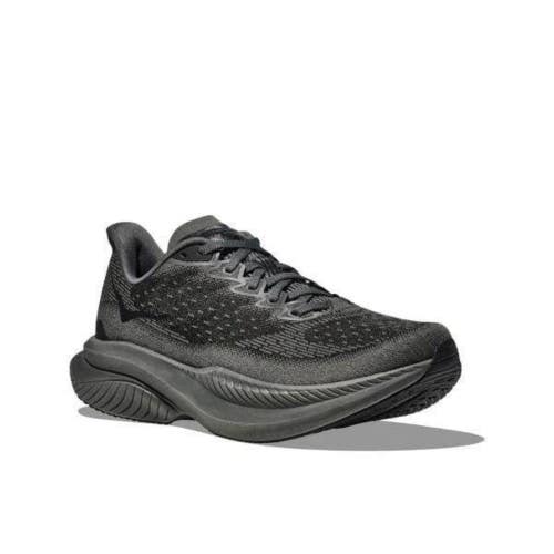 Hoka One One Mach 6 1164032-BBLC Sneakers Men's 8.5D Black Running Shoes RHS7642