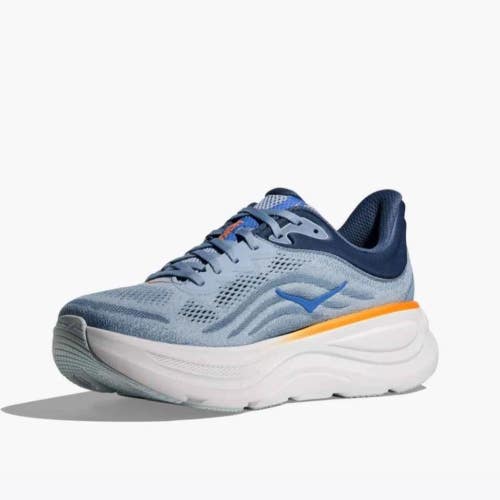 Hoka One One Bondi 9 1162011-DNP Sneakers Men 11.5 Drizzle Running Shoes RHS7437