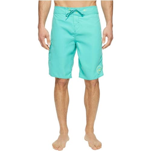 O'Neill Santa Cruz Solid 2 SP7106045Q Boardshorts Men's 29 Aqua Swimwear DDR2754