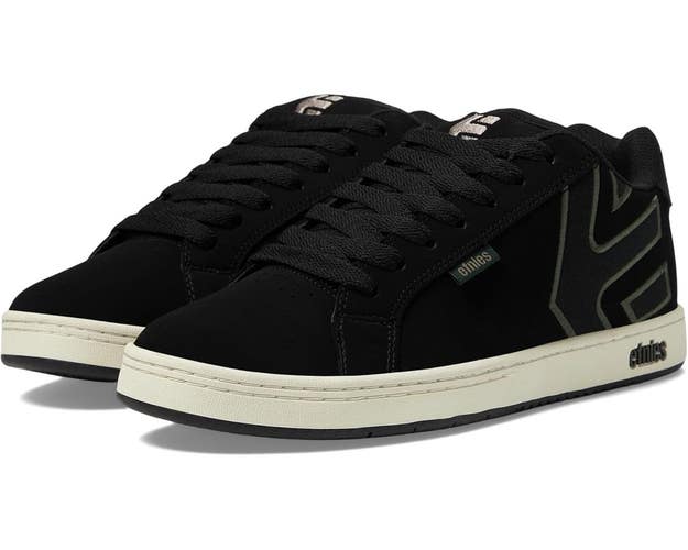 Etnies Fader 4101000203-985 Sneakers Men's US 11 Black Suede Skate Shoes VER1417