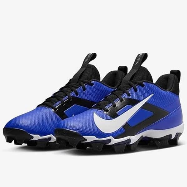 Nike Alpha Menace Elite 4 Cleats Men 9‎ Blue Black FD7036-400 New Nike Alpha Menace Elite 4 Cleats Blue Black FD7036-400 Men main image 4