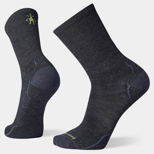 Smartwool Everyday Anchor Line Crew Socks Men's M Charcoal Zero Cushion DDR2855