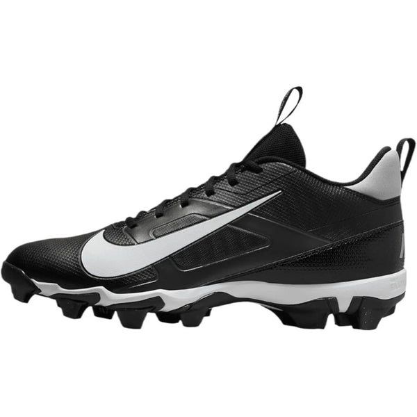 Nike Alpha Menace 4 Shark FN0028-001 Men 11.5 Black White Football Cleat RHS7546