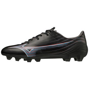 Mizuno Alpha Select 540288-901H Junior 3 Black Firm Ground Soccer Cleats RHS7565